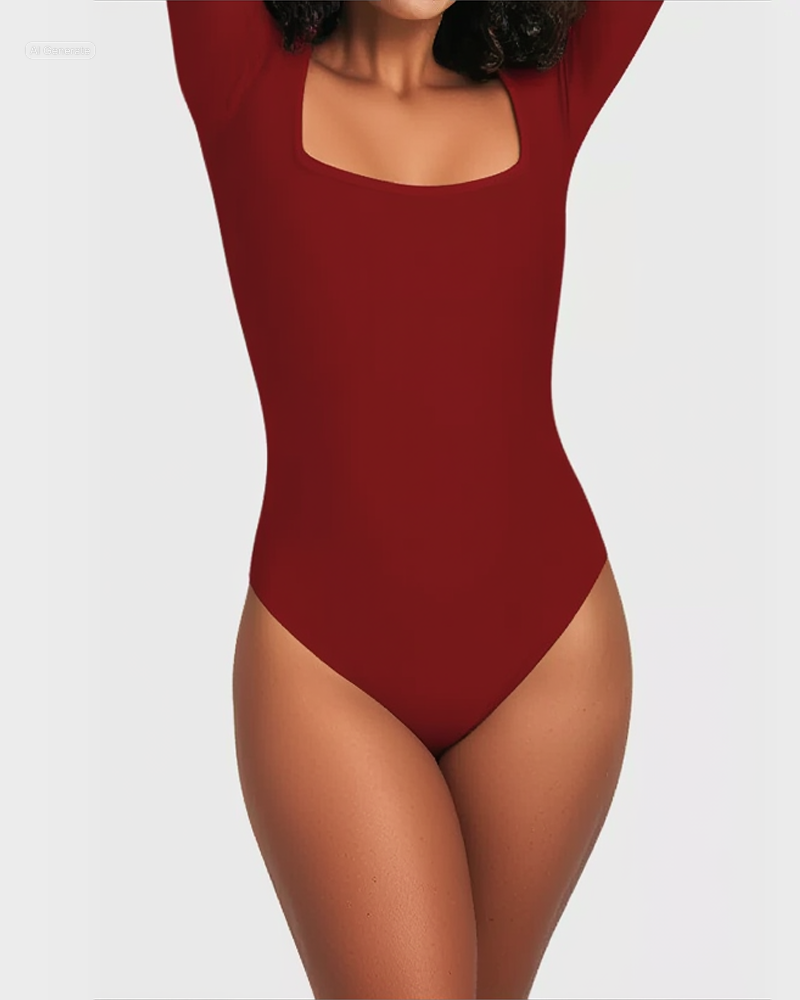 Fine Chica Long Sleeve Thong