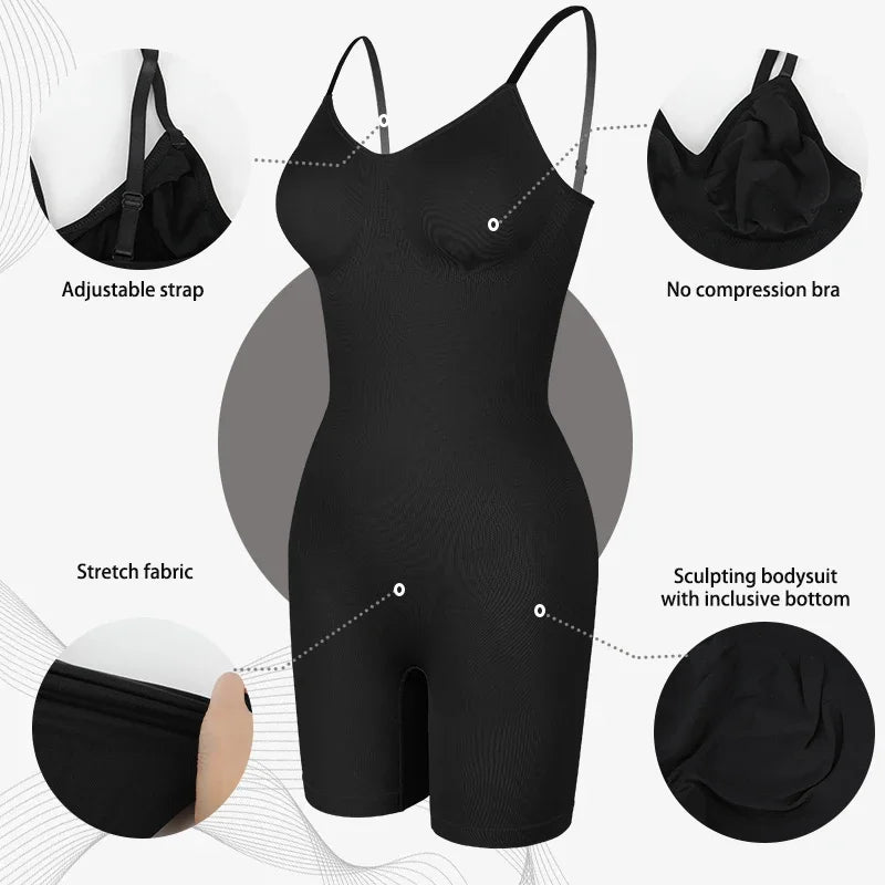Fina Chica Sculpting Full Body Shapewear Bodysuit
