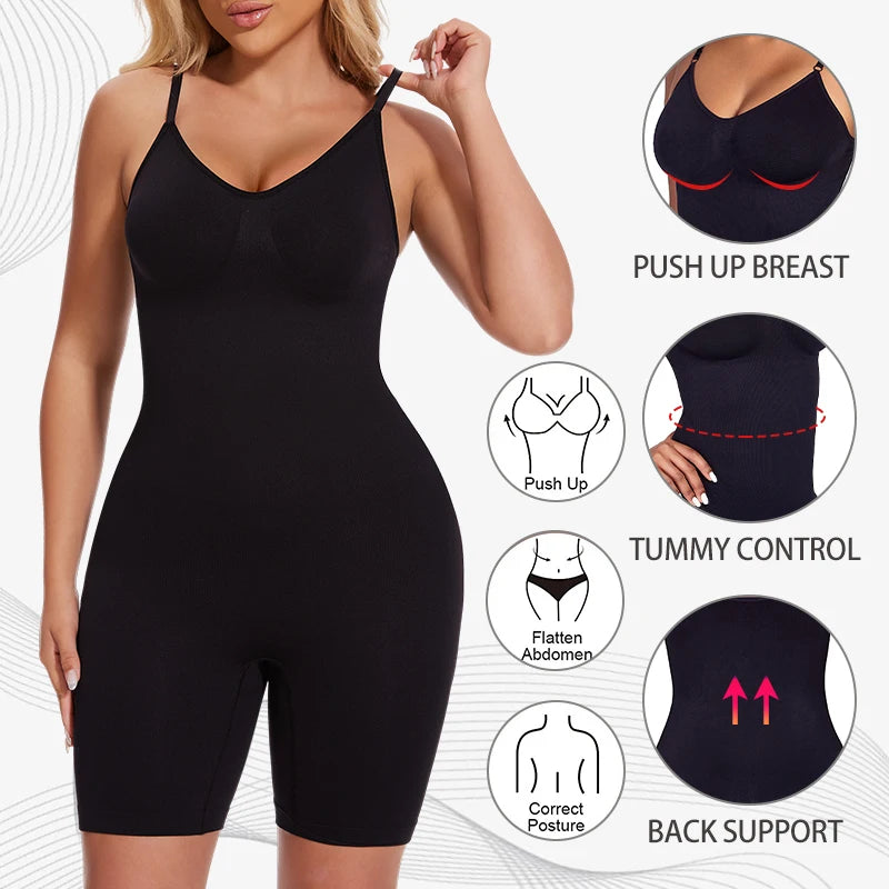 Fina Chica Sculpting Full Body Shapewear Bodysuit