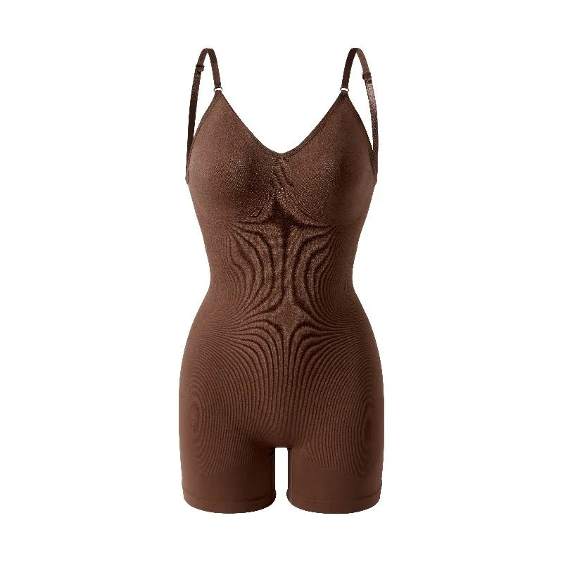 Fina Chica Full Body Backless Sculpting Shapewear Bodysuit