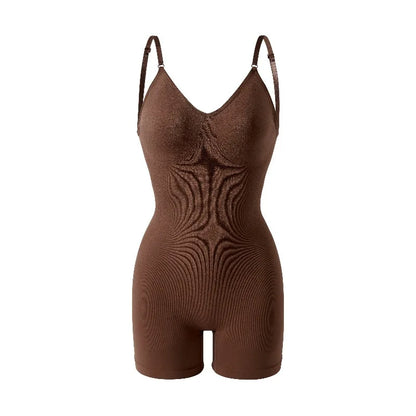Fina Chica Full Body Backless Sculpting Shapewear Bodysuit