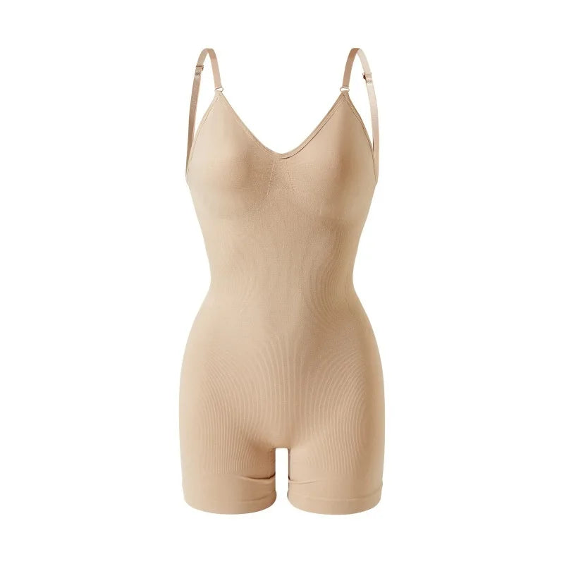 Fina Chica Full Body Backless Sculpting Shapewear Bodysuit